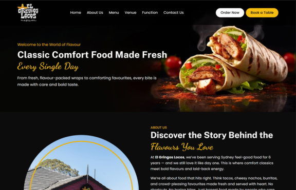El Gringos Locos Website by crevanest